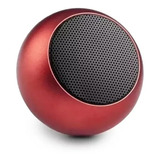 Caixinha Som Bluetooth Tws Metal Amplificada Mini Speaker 3w Cor Vermelho Voltagem 110v 220v bivolt
