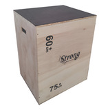 Caixote Crossfit 30 Jump Box Kit Com 03 Unid 75x60x50