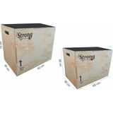 Caixote Crossfit Kit Com 02 Unid 30 24 