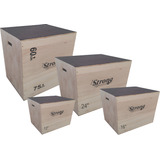 Caixote De Salto Crossfit Kit Com 04 Unidades
