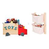 Caixote Organizador De Brinquedos Truck Organizador Pocket