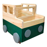 Caixote Toy Box  Baú Organizador De Brinquedos Jeep Msg