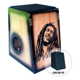 Cajón carron Elétrico Bob Marley sleep 2 Vassourinhas cabo