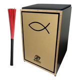 Cajon Jaguar Acústico Inclinado Pb Vassourinha