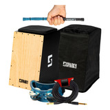 Cajon Vassourinha Pandeiro De Pé Cabo Capa