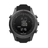 CakCity Relógio Tático Militar Masculino Relógio Esportivo Ao Ar Livre Com Bússola Barômetro Altímetro E Contador De Passos Relógio De Pulso Digital De Caminhada Silicone