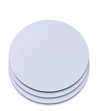 Cakeboard Para Bolo Confeitaria Mdf 3mm Liso 25cm 10 Uni 