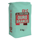 Cal Virgem Agrícola Embalagem 3 Kg Desinfecção Chiqueiros