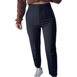 Calça Alfaiataria Feminina Cintura Alta Tendência Moda Zra