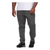 Calça Alfaiataria Masculina Sarja Plus Size Esporte Fino