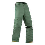 Calça Bermuda Pesca Bolsos P Faca Alicate Elástico Cintura