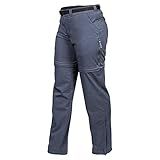 Calça Bermuda Trail Ec50 Feminina Curtlo G Cinza