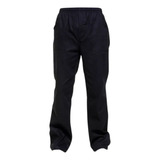 Calça Brim Pesado Preto Uniforme Mecânico Limpeza Resistente