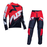 Calça   Camisa Motocross Vust