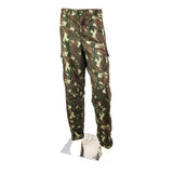 Calça Camuflada Polycotton   Lisa