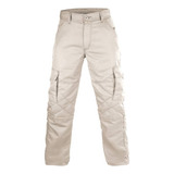 Calça Cáqui 6 Bolsos Militar Trilha Fox Boy 100 Original