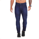 Calça Cargo Masculina Slim Pit Bull Jeans 81201