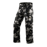 Calça Cargo Militar Tático Masculina Airsoft Choque Black
