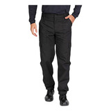 Calça Cargo Tática Preta Militar Rip Stop Vigilante 6 Bolsos