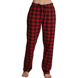 Calça Casual Dormir Pijama Xadrez Malha