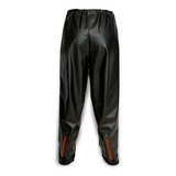 Calça Chuva Moto Pvc Impermeável Nave Combat Pvc Qualidade