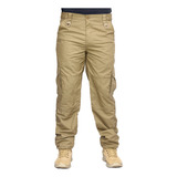 Calça Cia Militar Cargo Reforçada Tatica Rip Stop 7 Bolsos