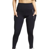 Calça Ciclismo Feminina Pad Gel Tri Tecido Emana C Bolsos
