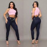 Calça Cinta Modeladora Super Lipo Zero Barriga 2 Regulagens