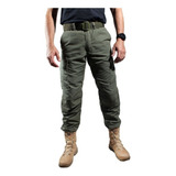 Calça Combat Masculina Tática Militar Ripstop Bélica Verde