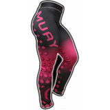 Calça Compressão Térmica Feminina Muay Thai 2464r Pre ros