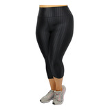 Calça Corsario Plus Size Em Poliamida 3d G1 G2 G3 G4 Wolfox