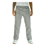 Calça De Brim Xadrez Para Cozinha Cozinheiro Chefe De Cozinha Ajudante Geral