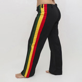 Calça De Capoeira Abada Jamaica Reggae Helanca Poliamida