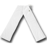 Calça De Capoeira Branca Gg 48 50 Abada Helanca Poliamida