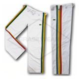 Calça De Capoeira Jamaica Reggae Abada Helanca Grossa Fabric