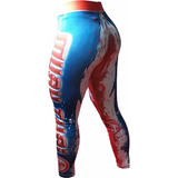 Calça De Compressão Térmica Feminina Muay Thai Treino 1802