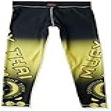 Calça De Compressão Termica Legging Feminina 2464 Muay Thai Amarela PP
