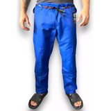 Calça De Kimono Azul Xtra lite Brazil Combat Jiu Jitsu