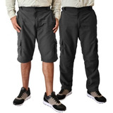 Calça De Pesca Artemis Vira Bermuda King Brasil Preta