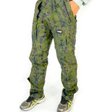 Calça De Pesca Mtk Amazon Vira Bermuda Cor Camuflado Tucuna