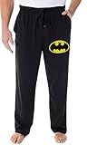 Calça De Pijama Masculina DC Comics Batman Símbolo Morcego Loungewear XXXX Grande Preto 4G