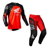 Calça E Camisa Motocross Fox 180