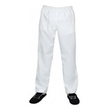 Calça Elástico Oxford Uniforme Cozinha Açougue Limpeza Chef