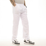 Calça Em Oxford Uniforme Açougue Padaria Pizzaria Cozinha