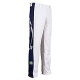 Calça Esportiva JL Autêntica Capoeira Brasileira Marcial Artes Treino Abadas Unissex Branca Com Berimbau Ao Longo Da Perna Branco 30 32