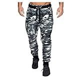 Calça Esportiva Masculina Casual Listrada Com Cordão Elástico Hip Hop Fitness Calça Jogger Branco G