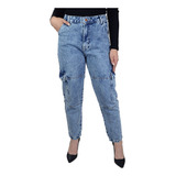 Calça Feminina Disparate Jeans Mom - 48092
