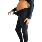 Calça Feminina Gestante Cotton Ribana Envio Imediato