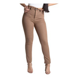 Calça Feminina Sawary Sarja Hot Pants Com Lycra 277069