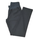 Calça Gestante Social Oxford Preta